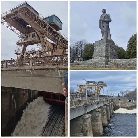Industrial Structure and Dam Views