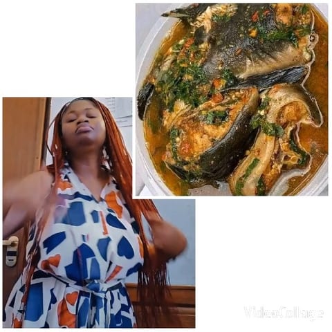 Woman with Food on a Plate