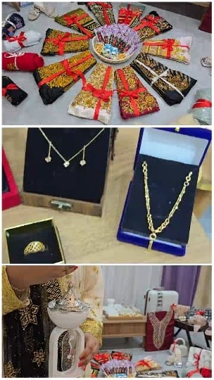 Colorful Garments and Elegant Jewelry