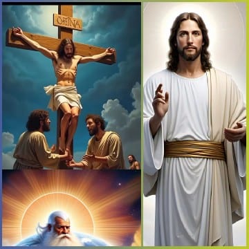 Religious Depiction with Multiple Panels