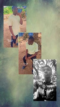 Three Poses of One Person