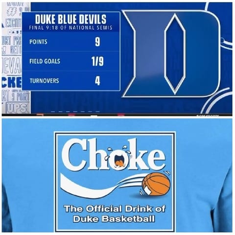 Scoreboard and T-Shirt Design for Duke