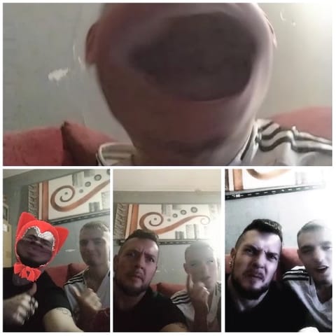 Humorous Moments with Friends