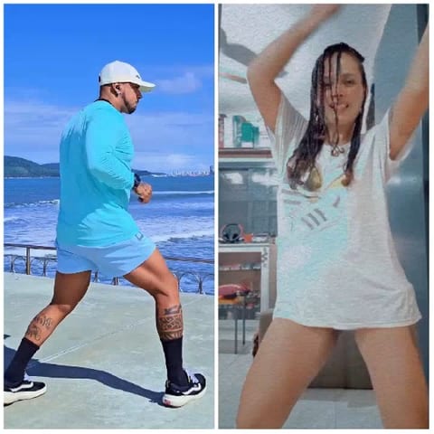 Jogging by the Seaside and Dancing