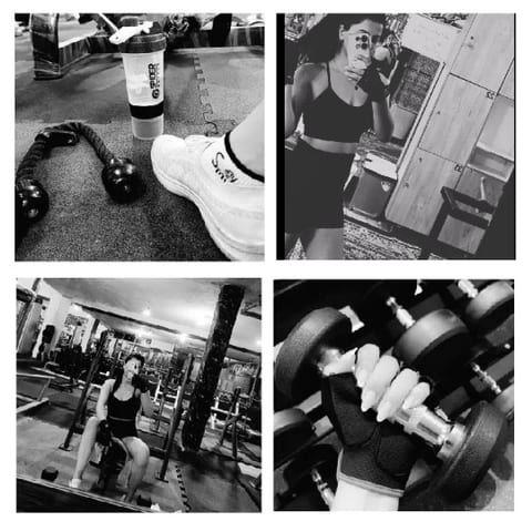 Black and White Gym Moments