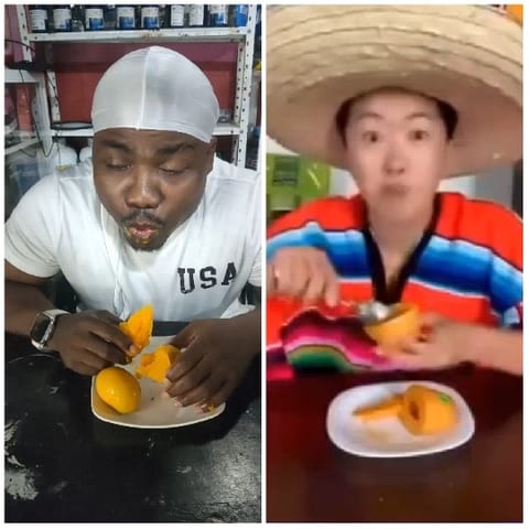 Eating Mangoes at the Table