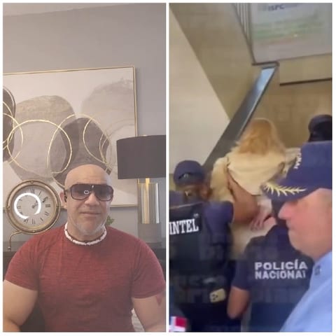Sunglasses in Room and Police Escort