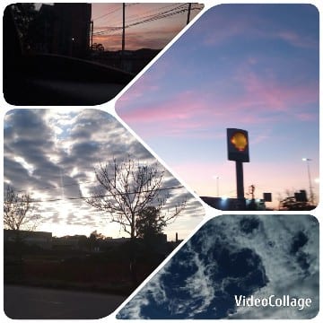 Four Outdoor Scenes at Dusk