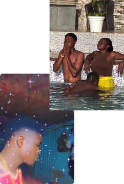 Young People Enjoying the Pool