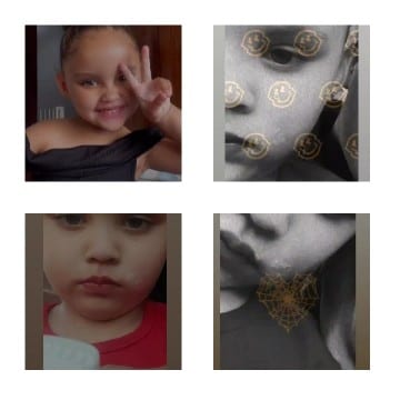 Close-Ups of a Smiling Child
