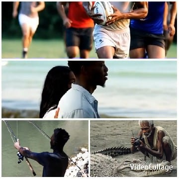 Rugby Game and Couples by Water