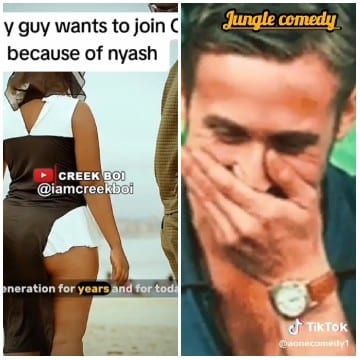 Walking Away and Laughing Scene