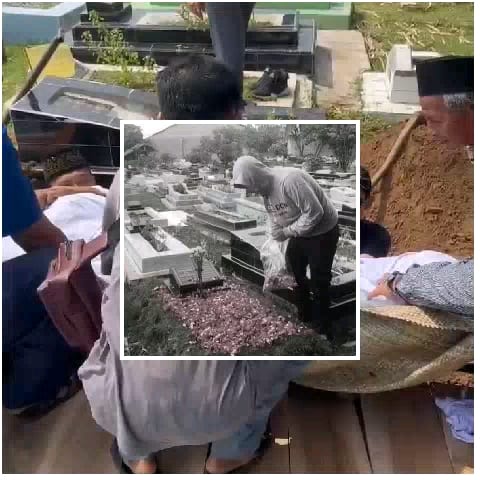Gathered Around a Gravesite