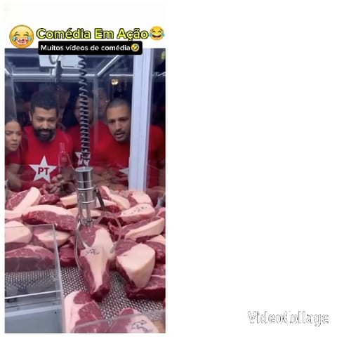 Claw Machine with Raw Meat