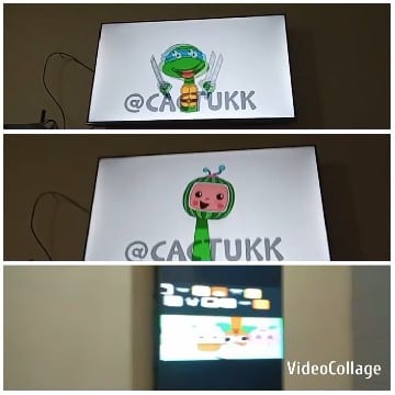 Cartoon Characters and Blurry Graphics