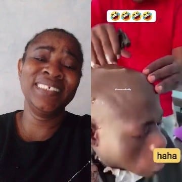 Funny Face and Head Shaving Moment