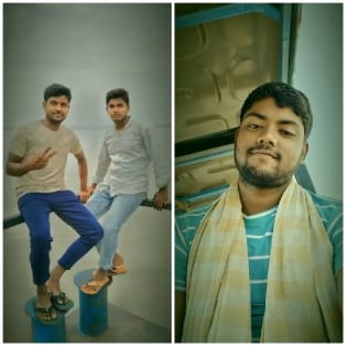 Two Men Posing Together