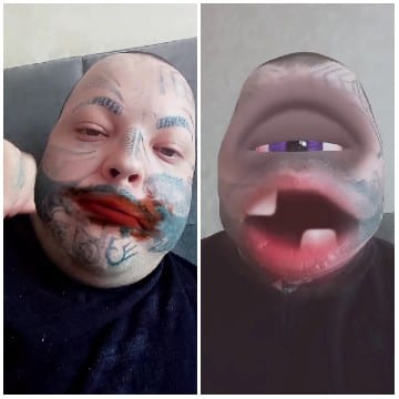 Altered Faces with Unique Features