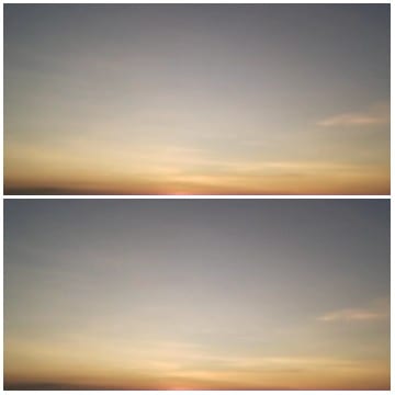 Sunrise or Sunset Landscape