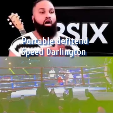Bearded Man and Boxing Ring