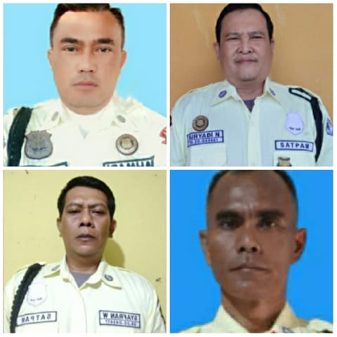 Men in Uniforms with Badges