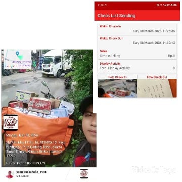 Selfie with Delivery Parcels