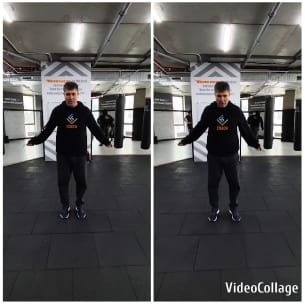 Gym Workout with Jump Rope
