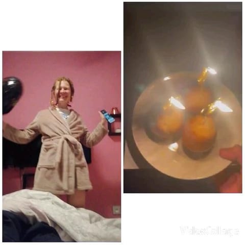 Birthday Celebration with Cupcakes