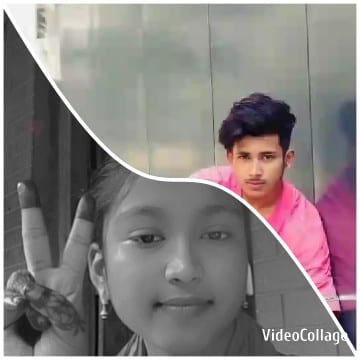 Young Man and Peace Sign Woman