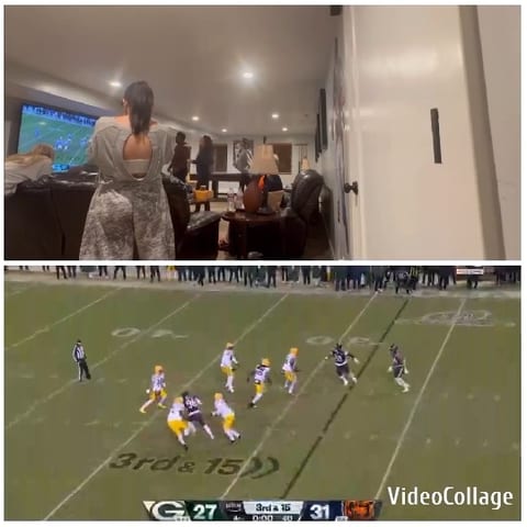 Sports Game Watching at Home