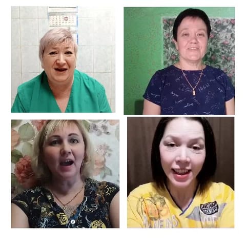 Women Smiling in Home Interiors