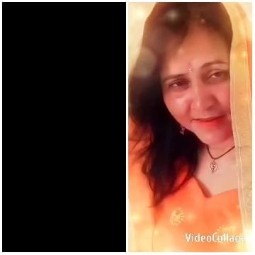 Woman in Orange Outfit with Soft Glow