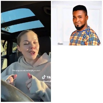 Person Singing in Car and Portrait