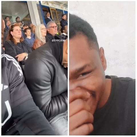 Stadium Audience and Close-Up Smile