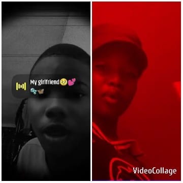 Split-Screen of Two People