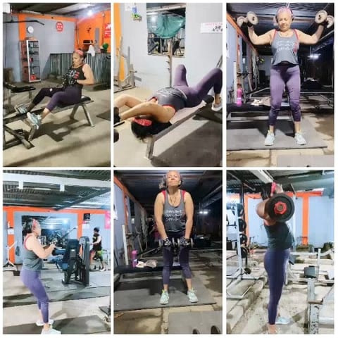 Person Working Out in the Gym
