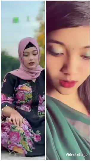 Outdoor Sitting and Makeup Close-Up