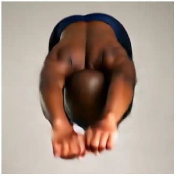 Person Diving Underwater