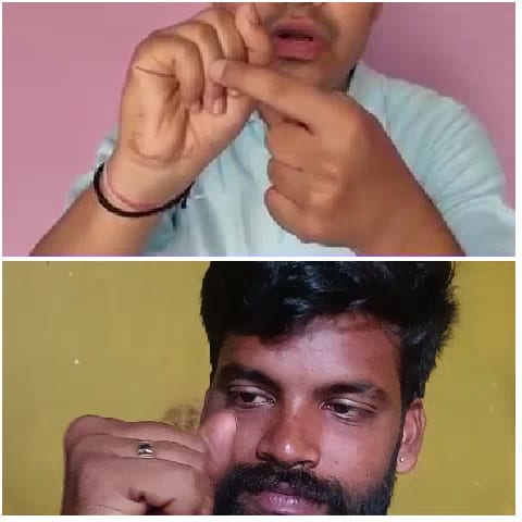 Two Men Demonstrating Something