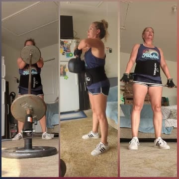 Weightlifting Sessions at Home Gym