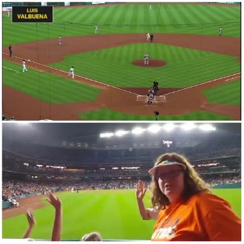 Baseball Field and Spectator