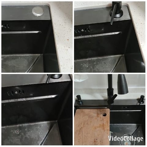 Black Sink With Various Angles