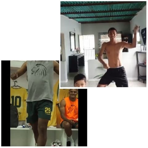 Dancing in Room and Locker Room Scene