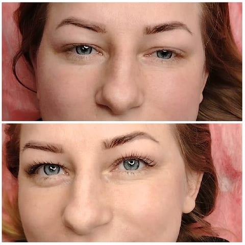 Before and After Makeup Transformation