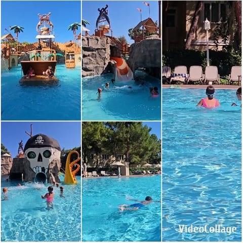 Fun Water Park with Slides