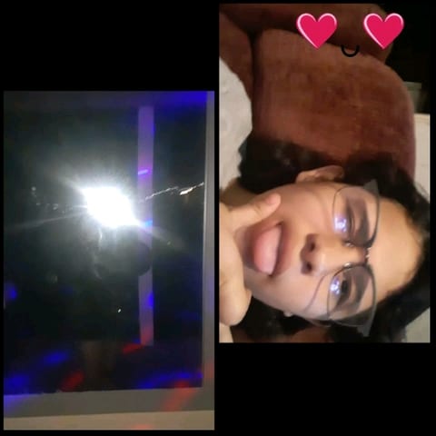 Reflective Surface and Playful Person