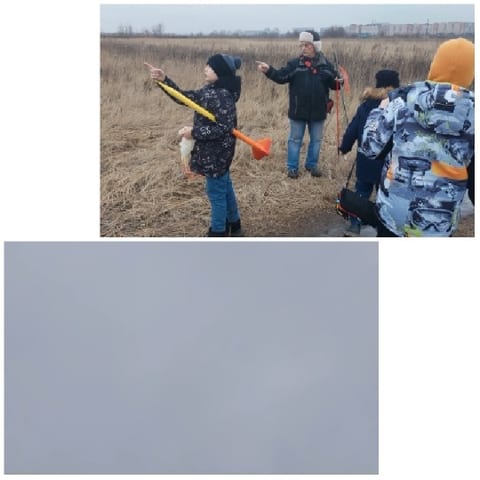 Pointing in a Winter Field