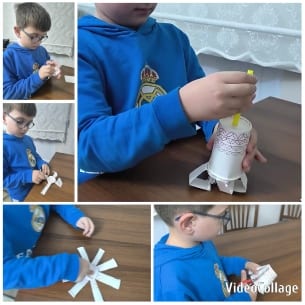 Crafting with Paper and Cups