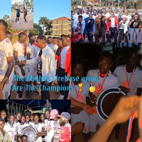 Celebrating Sports Victory Together