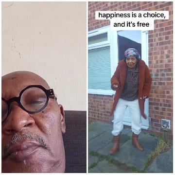 Older Adults with Happiness Message